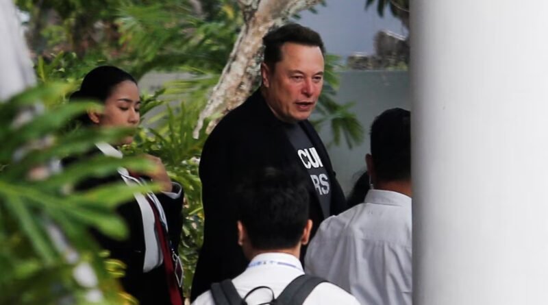 Musk arrives in Indonesia’s Bali for planned Starlink launch